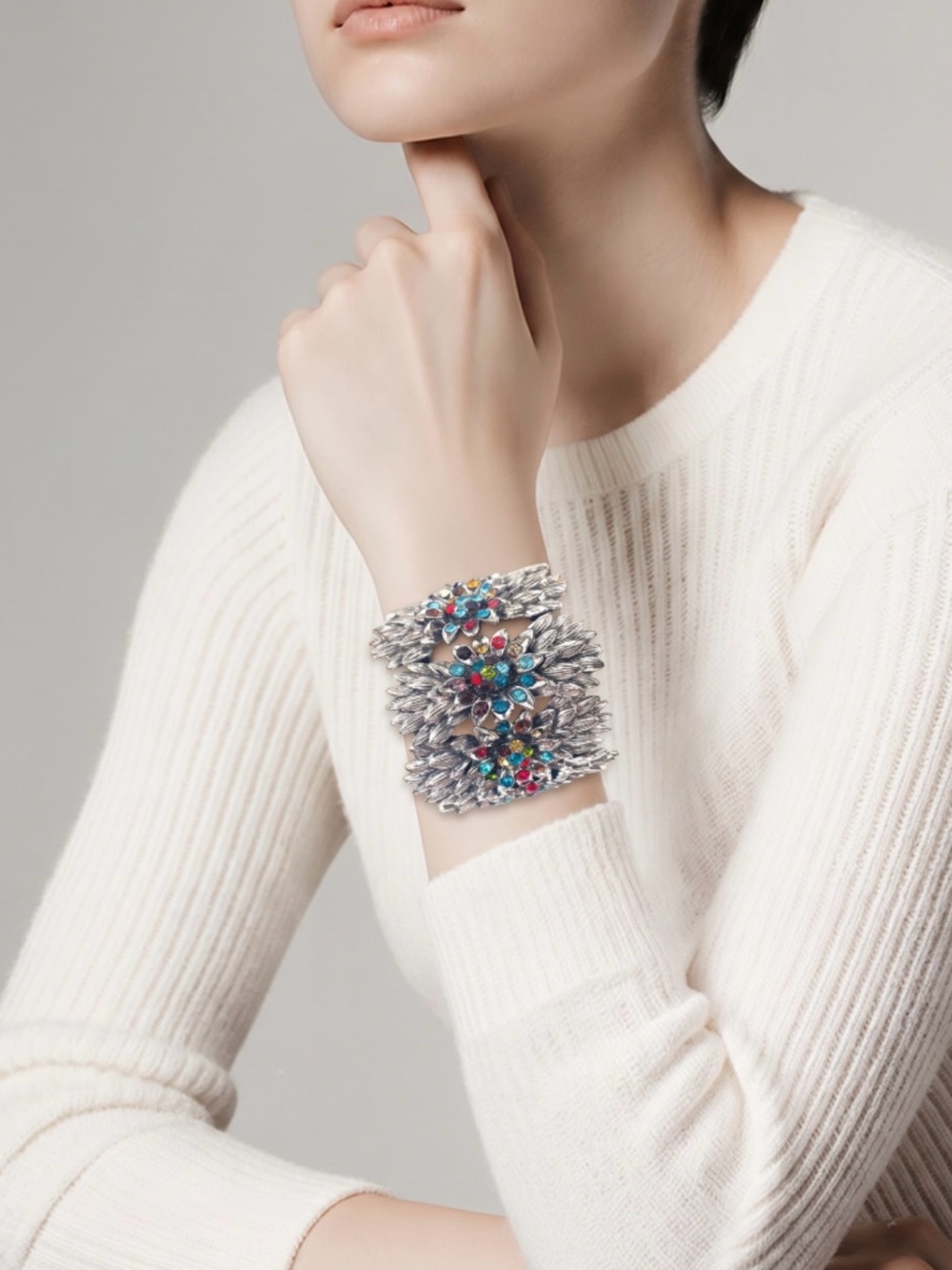 Lovely Rhinestone Bracelet